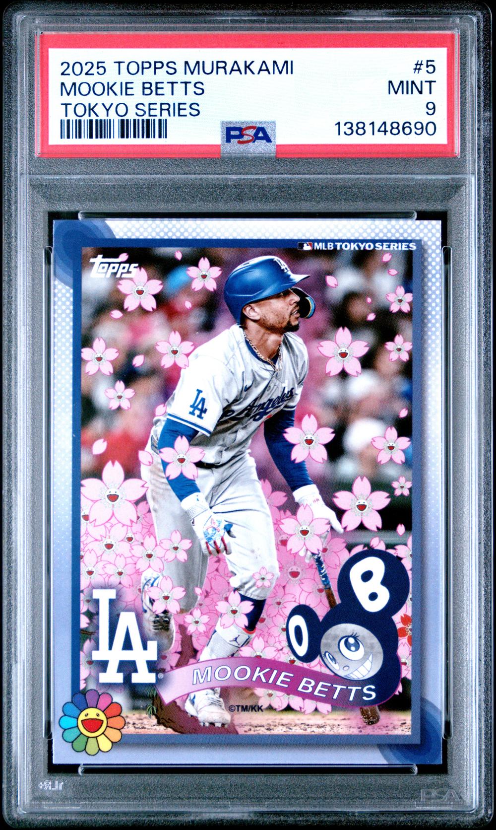 2025 Mookie Betts - Baseball Topps Takashi Murakami + MLB World